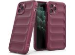 Custodia Iphone 11 Pro Max, Custodia Protettiva In Silicone Tpu Morbido Antiurto Per Iphone 11 Pro Max Borgogna