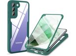Samsung Galaxy S21+ 5G Custodia Protettiva, Protezione Dello Schermo Incorporata Custodia Per Cellulare Con Protezione Completa A 360 Gradi Per Samsung S21 Plus 5G Verde