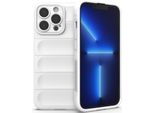 Custodia Iphone 13 Pro Max, Custodia Protettiva In Silicone Tpu Morbido Antiurto Per Iphone 13 Pro Max Bianco