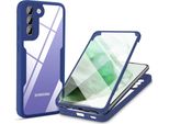 Samsung Galaxy S21+ 5G Case, Protezione Completa A 360° Con Protezione Del Display Integrata Per Samsung S21 Plus 5G Blu