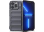 Custodia Iphone 13 Pro Max, Custodia Protettiva In Silicone Tpu Morbido Antiurto Per Iphone 13 Pro Max Grigio Scuro