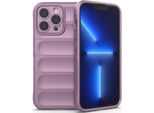 Custodia Iphone 13 Pro Max, Custodia Protettiva Anti-Scivolo In Silicone Tpu Morbido Per Iphone 13 Pro Max Viola
