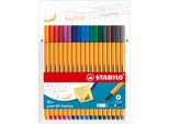 Stabilo Punto 88 18Er Karton-Etui Standard