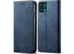 Custodia Realme 9 Pro, Custodia A Portafoglio In Pelle Con Chiusura Magnetica E Supporto Per Oppo Realme 9 Pro Blu