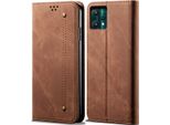 Custodia Realme 9 Pro, Custodia In Pelle Con Portafoglio Flip Bookstyle E Supporto Per Oppo Realme 9 Pro Marrone
