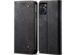Custodia Realme 9I, Custodia Protettiva In Pelle Flip Bookstyle Con Supporto Per Oppo Realme 9I Nero