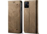 Xiaomi Mi 11T Case, Custodia A Portafoglio In Pelle Con Chiusura Magnetica E Supporto Per Xiaomi Mi 11T / Mi 11T Pro Khaki