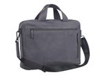 Leonhard Heyden Cartella Laptop Bag Con Scomparto Per Laptop Den Haag Briefbag 2 Compartment Grey Grigio