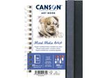 Canson C31200L005 Canson Sketchbook Art Book Mixed Media Artist, Din A5