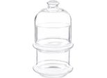Pasabahce Villa Patisserie 9X16,5X9Cm Vetro 2 Ciotole Trasparente