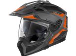 Nolan N70-2 X Torpedo N-Com, Nero/Arancio, Xxs (54)