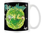 Rick And Morty - Tazza Da Caffè, Gatto Che Nuota BS2547 (Taglia Unica) (Nero/Verde/Bianco)