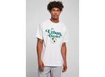T-Shirt Urban Classics Organic Globe Logo Tee Bianca - Xs