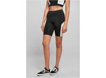 Urban Classics TB5021 | Pantaloncini Da Ciclismo Da Donna A Blocchi Di Colore - Colore: Nero/Bianco - Taglia: Xl