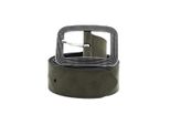 Vanzetti Pelle Cintura Classics 40Mm Suede Belt W95 Olive Oliva