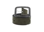 Vanzetti Pelle Cintura Classics 40Mm Suede Belt W90 Olive Oliva
