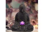 Figura Di Buddha Pune Dhyana Mudra 13 X 18 X 20 Cm