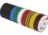 10 Rotoli Di Nastro Per Elettricisti Nastro Isolante In Pvc - 15 Mm X 10 M
