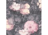 Profhome 369212-GU Grigio Opaco Leggermente Goffrato Rosa Nero 5,33 M2