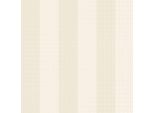 Carta Da Parati Profhome In Lana A Righe 378495-GU Liscia Lucida Beige Crema Bianca 5,33 M2