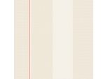Carta Da Parati Profhome In Lana A Righe 378483-GU Liscia Lucida Bianco Rosso Grigio 5,33 M2