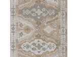Profhome 378683-GU Leggermente Goffrato Opaco Bianco Beige Grigio Marrone 5,33 M2