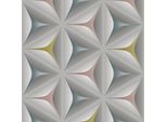 Profhome 960422-GU Grigio Opaco Leggermente Goffrato Rosa Azzurro 5,33 M2