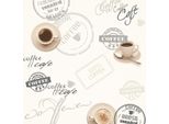 Carta Da Parati Con Ornamento Grafico Profhome 943081-GU Leggermente Goffrata Opaca Crema Beige Marrone 5,33 M2