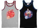 Canottiera Marvel Per Bambini - Confezione Da 2 Canottiere In Cotone Intimo 122/128