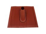 Televes Tegole In Alluminio Rosse Per Pali Fino A 60 Mm 50X45 Cm ABZ60R