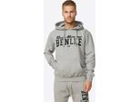 Felpa Con Cappuccio Da Uomo Regular Fit Stronghurst Marl Grigio/Nero S Benlee