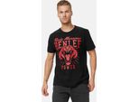 Benlee Uomo Camicia Tiger Nero, Rosso 190752 3XL