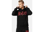 Felpa Con Cappuccio Da Uomo Regular Fit Stronghurst Nero/Rosso Xxl Benlee