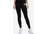 Leggings Donna Caldmore Nero/Bianco Xl Lonsdale