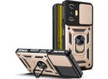 Custodia Redmi K40 Gaming Con Anello, Supporto, Protezione Fotocamera, Paraurti In Tpu, Custodia In Silicone Per Xiaomi Redmi K40 Gaming Gold