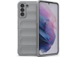 Samsung S21+ 5G Custodia, Custodia Protettiva In Silicone Tpu Morbido Antiurto Per Samsung Galaxy S21 Plus 5G Grigio