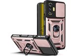 Custodia Redmi K40 Gaming Con Anello, Supporto, Protezione Della Fotocamera, Paraurti In Tpu, Custodia In Silicone Per Xiaomi Redmi K40 Gaming Rosa