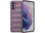Samsung S21+ 5G Custodia, Custodia Protettiva In Silicone Tpu Morbido Antiurto Per Samsung Galaxy S21 Plus 5G Viola