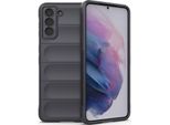 Samsung S21+ 5G Custodia, Custodia Protettiva In Silicone Tpu Morbido Antiurto Per Samsung Galaxy S21 Plus 5G Grigio Scuro