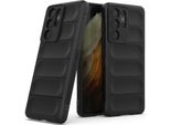 Custodia Samsung S21 Ultra 5G, Custodia Protettiva In Silicone Tpu Morbido Antiurto Per Samsung Galaxy S21 Ultra 5G Nero