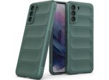 Custodia Samsung S21+ 5G, Custodia Protettiva In Silicone Tpu Morbido Antiurto Per Samsung Galaxy S21 Plus 5G Verde
