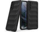 Custodia Samsung S21 5G, Custodia Protettiva In Silicone Tpu Morbido Antiurto Per Samsung Galaxy S21 5G Nero