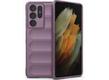 Samsung S21 Ultra 5G Custodia, Custodia Protettiva In Silicone Tpu Morbido Antiurto Per Samsung Galaxy S21 Ultra 5G Viola