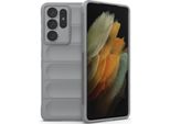 Custodia Samsung S21 Ultra 5G, Custodia Protettiva In Silicone Tpu Morbido Antiurto Per Samsung Galaxy S21 Ultra 5G Grigio