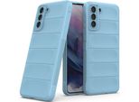 Samsung S21+ 5G Custodia, Custodia Protettiva In Silicone Tpu Morbido Antiurto Per Samsung Galaxy S21 Plus 5G Blu