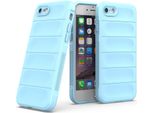 Custodia Iphone Se 2022, Custodia Protettiva In Silicone Tpu Morbido Antiurto Per Iphone Se 2022/SE 2020/8/7 Blu