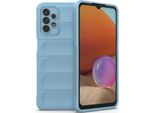Custodia Samsung A32 5G, Custodia Protettiva In Silicone Tpu Morbido Antiurto Per Samsung Galaxy A32 5G Blu