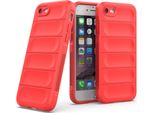 Custodia Iphone Se 2022, Custodia Protettiva In Silicone Tpu Morbido Antiurto Per Iphone Se 2022/SE 2020/8/7 Rosso