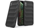 Custodia Iphone Xs Max, Custodia Protettiva In Silicone Tpu Morbido Antiurto Per Iphone Xs Max Nero