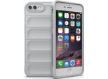 Custodia Per Iphone 8 Plus, Custodia Protettiva In Silicone Tpu Morbido Antiurto Per Iphone 8 Plus/ 7 Plus Grigio